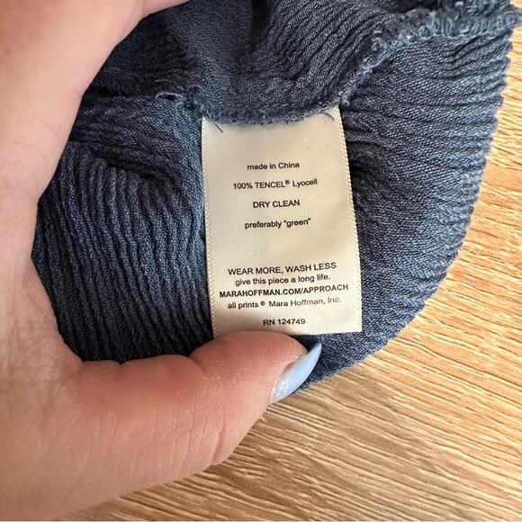 Mara Hoffman Nami Maxi Dress Blue Size XS/Small Boho REVOLVE Floor Length Fairy - Picture 8 of 13